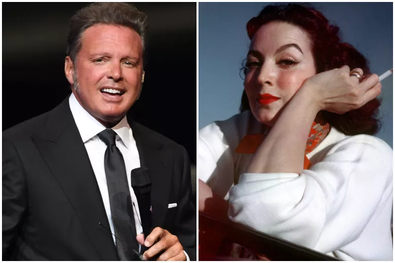 Luis Miguel y María Félix