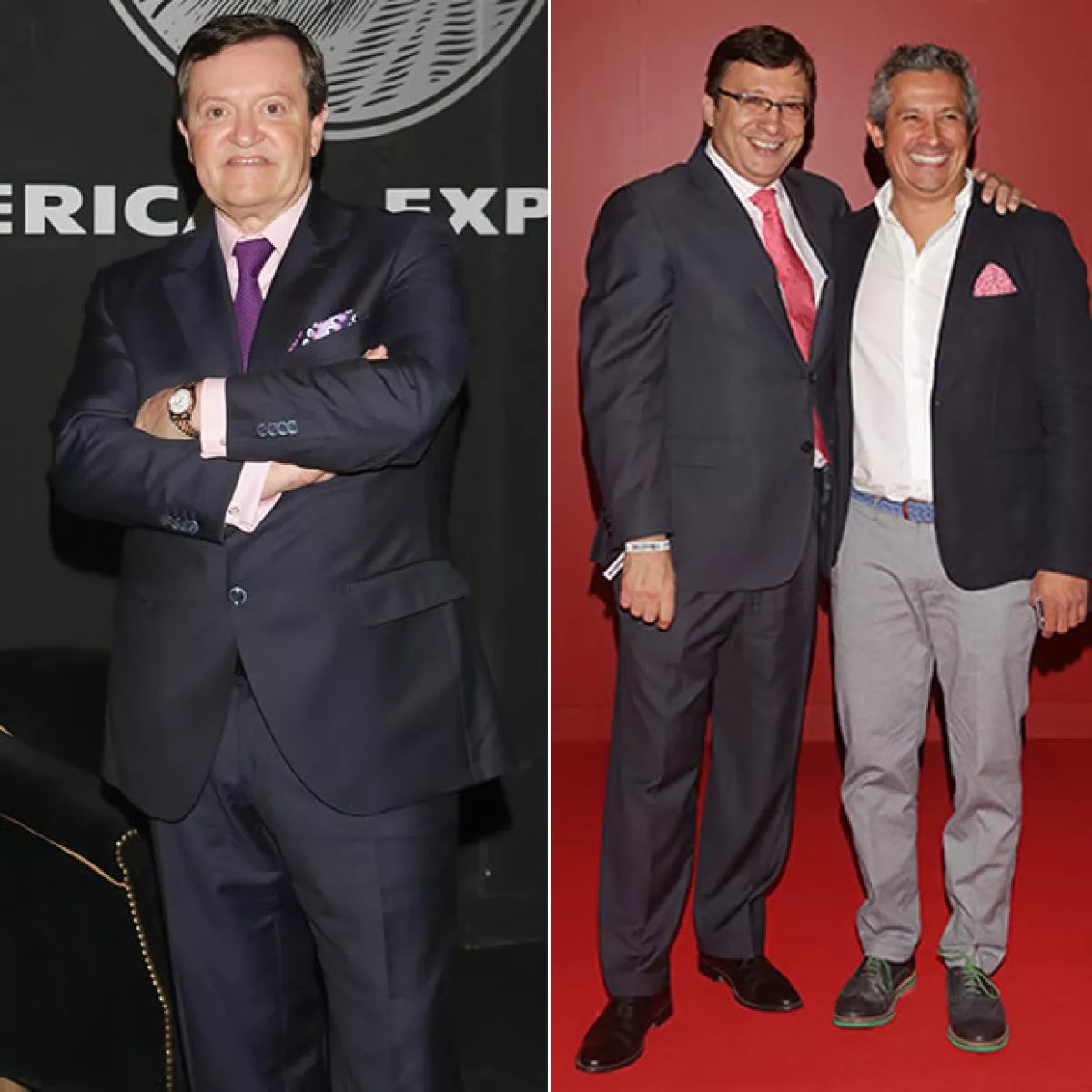 osé María Zas, Manuel Quintanero y Mauricio Galeano