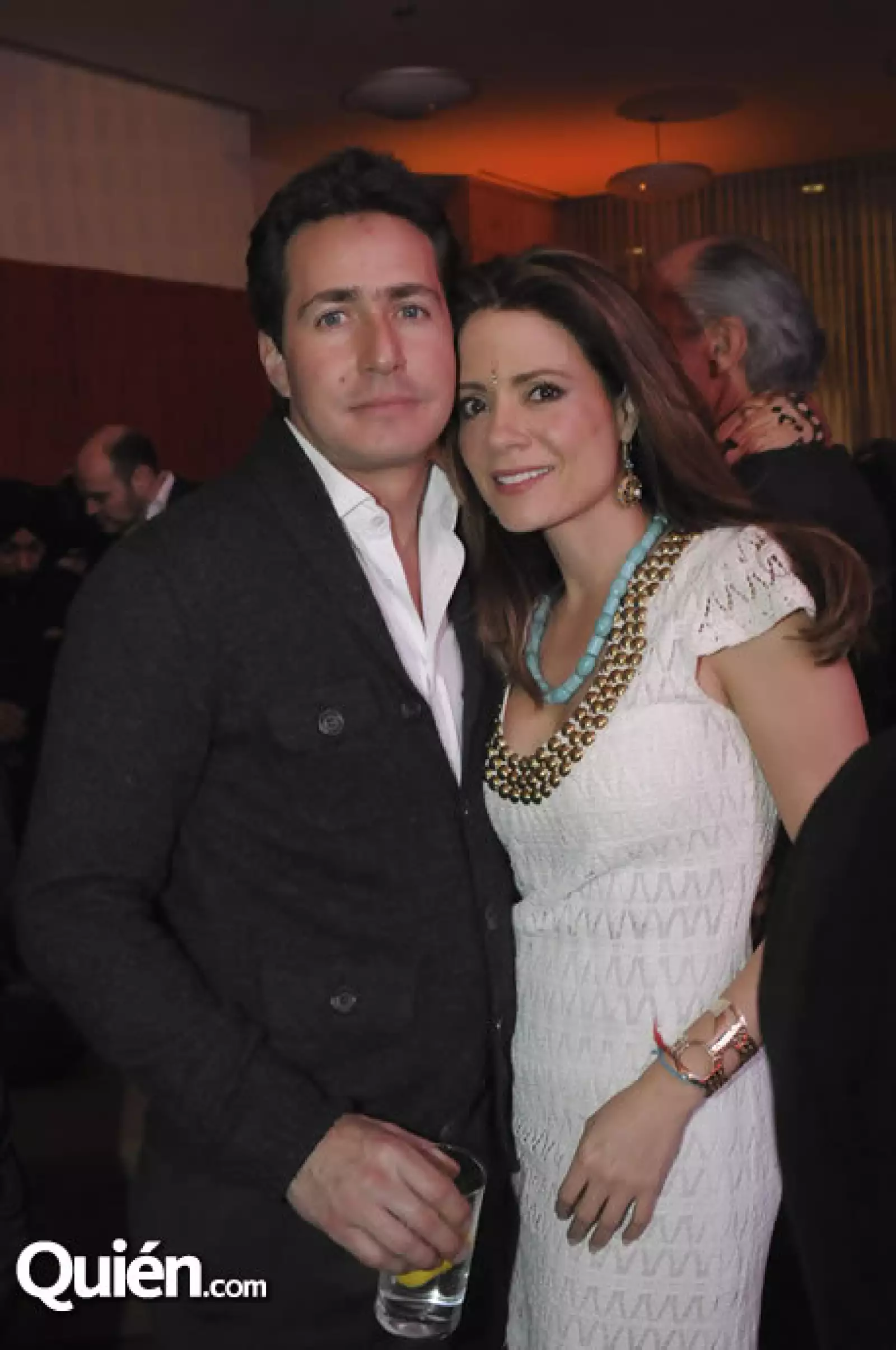 Mauricio Andrade y Jennifer Andrew