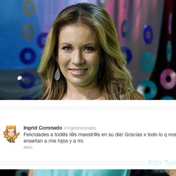 Ingrid Coronado.