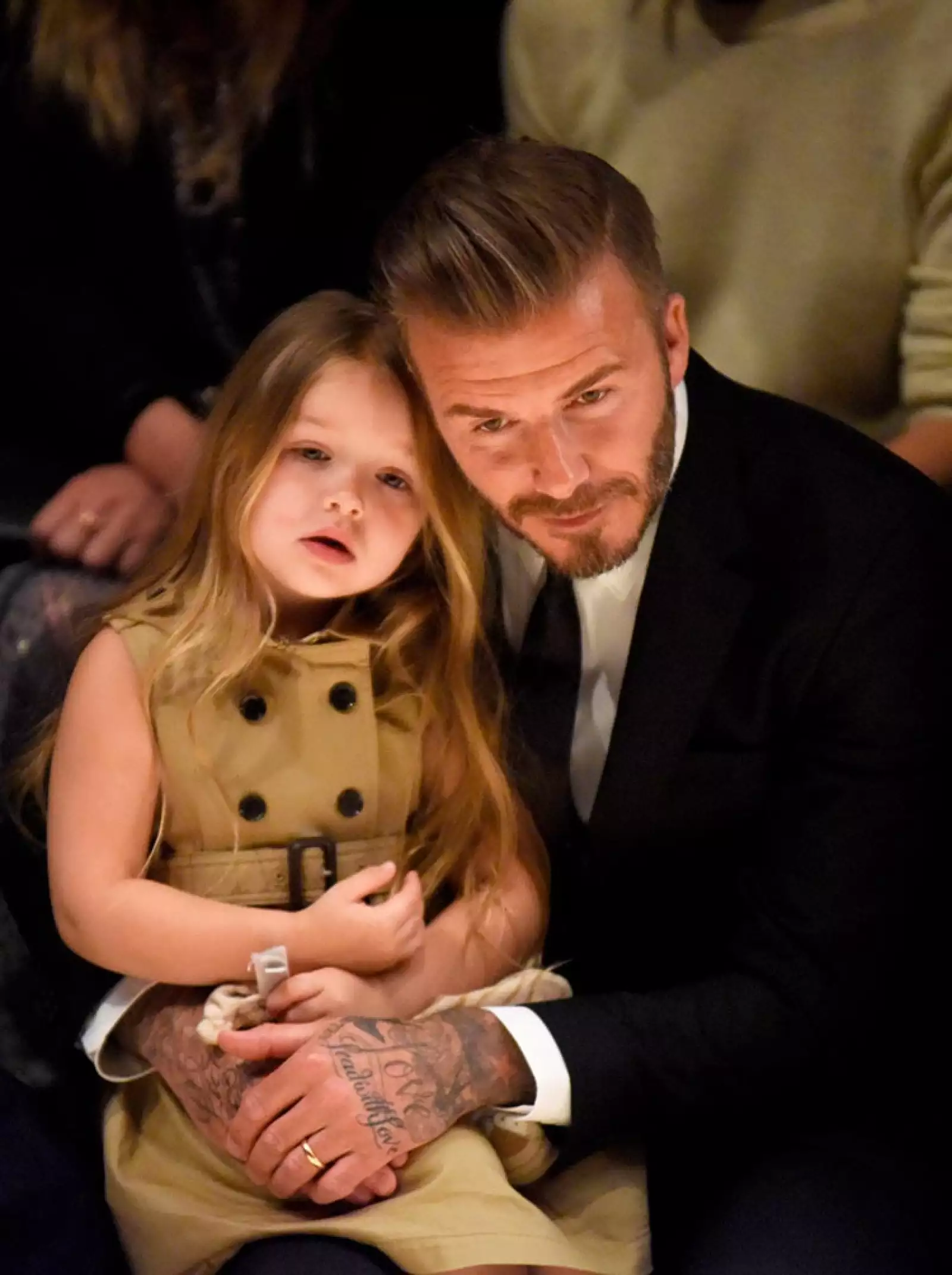 David y Harper Beckham