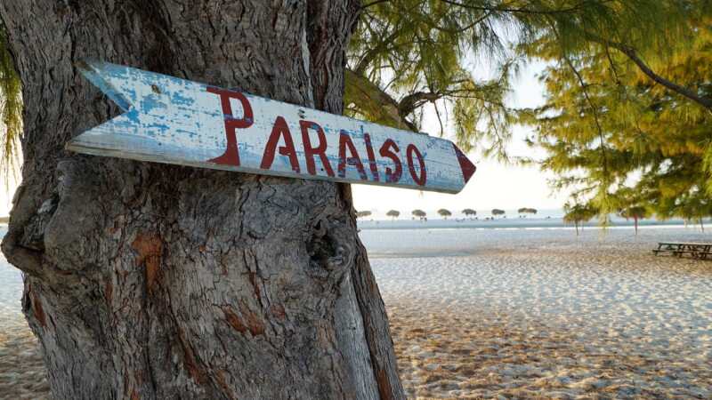 Litoral con poca gente