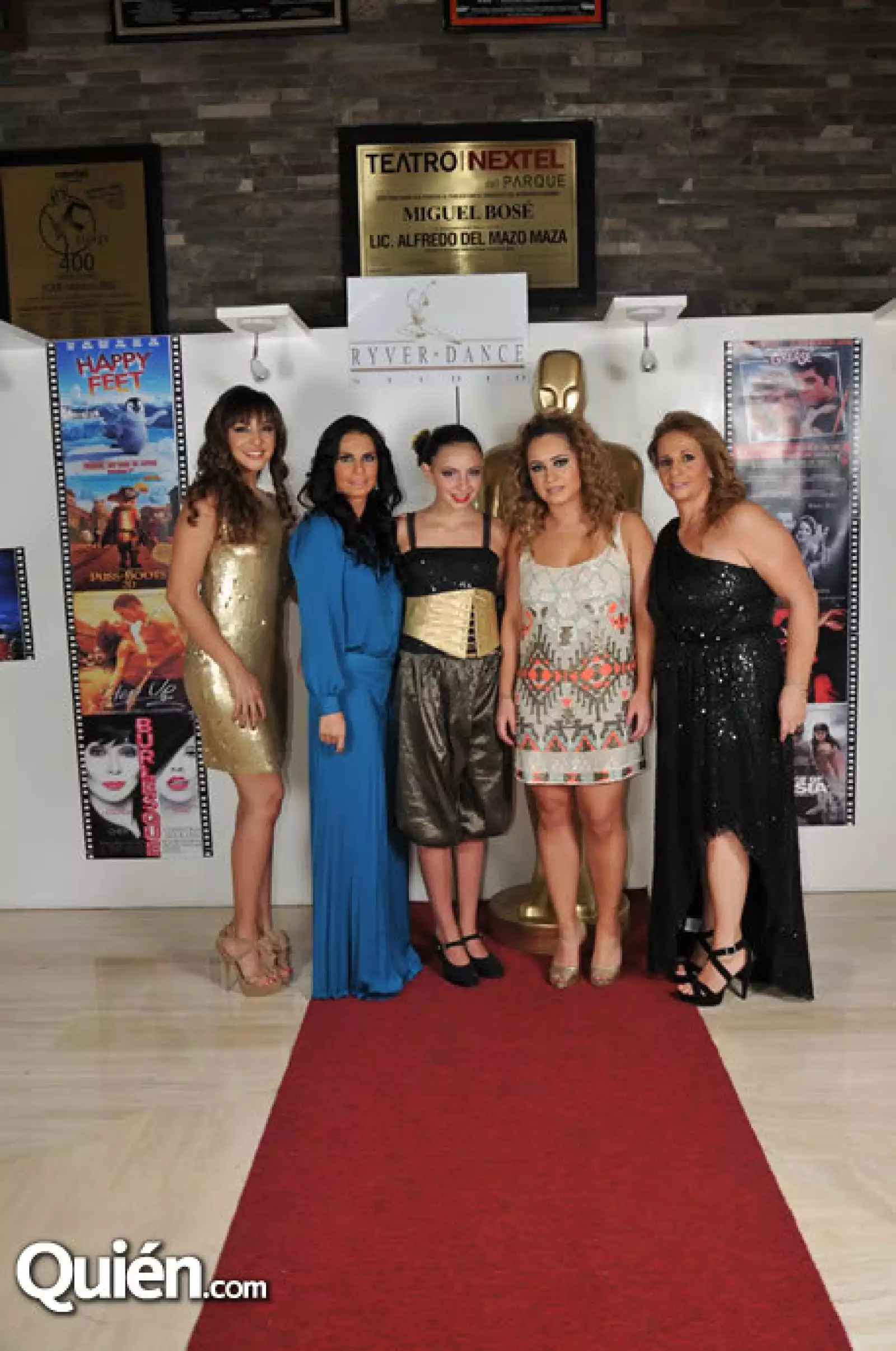 Mariela Roldán,Jackie Shamah,Esther Penhos,Becky y Raquel Segall