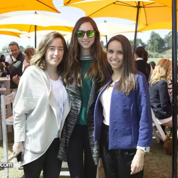 María Alonso, Andrea Vila e Isabel Orozco