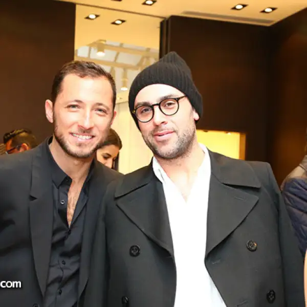 Isaac Bissu y Pablo Coppola