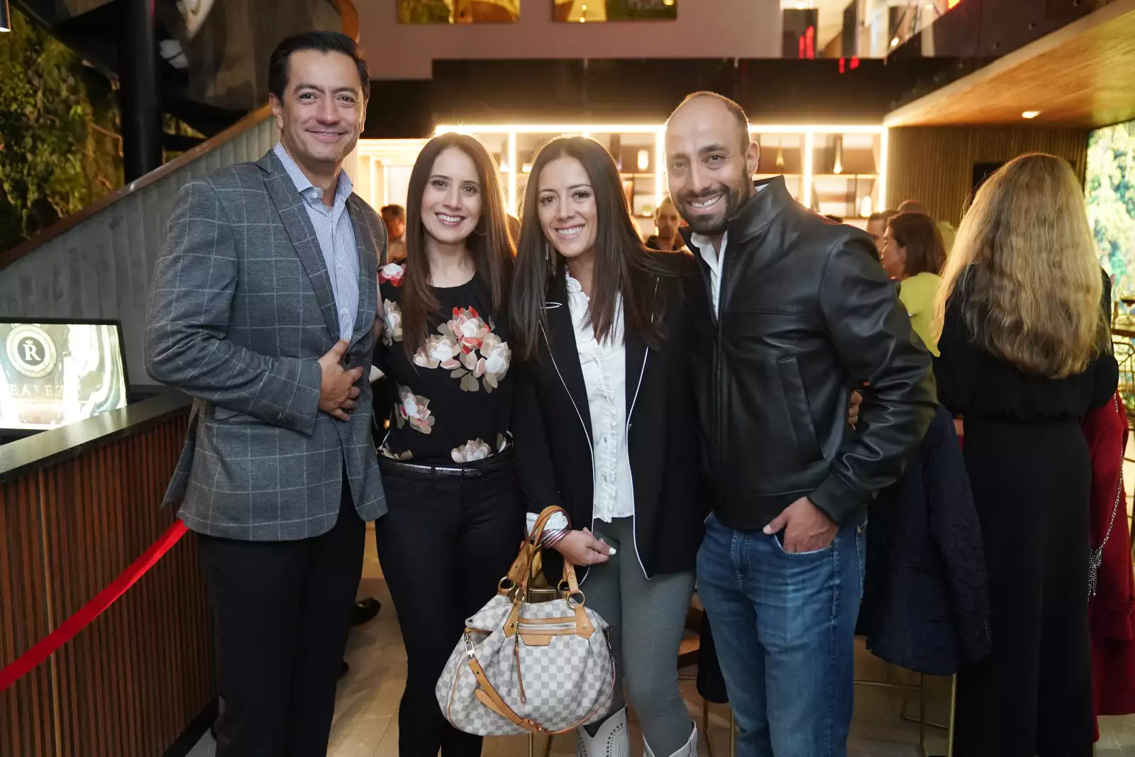 Enrique Schleske, Elena Vázquez, Liliana Talavera y Mauricio Díaz