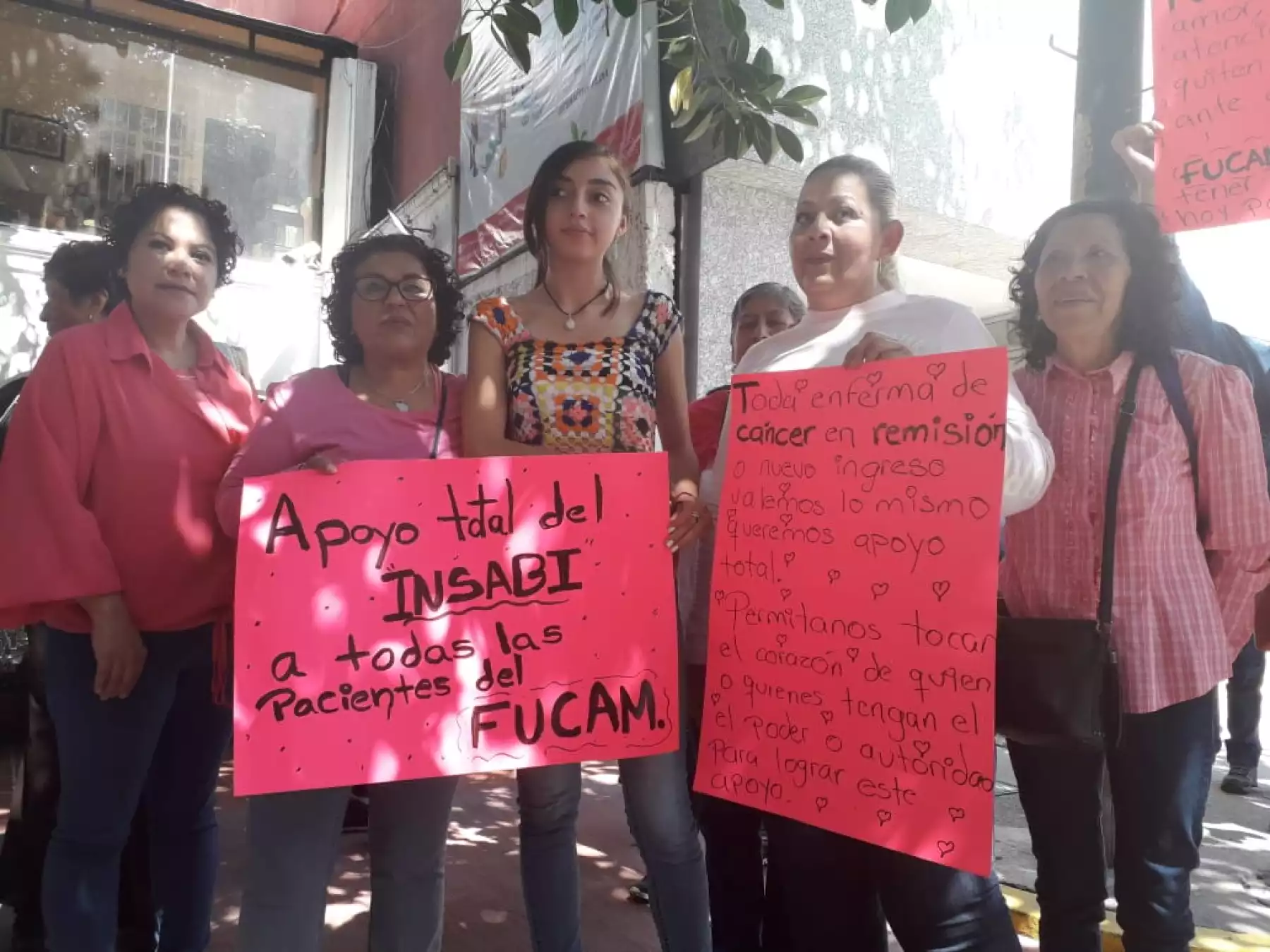 Pacientes de la Fucam