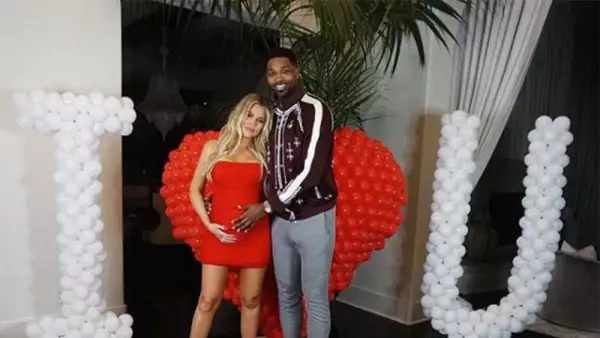 Khloé Kardashian con Tristan