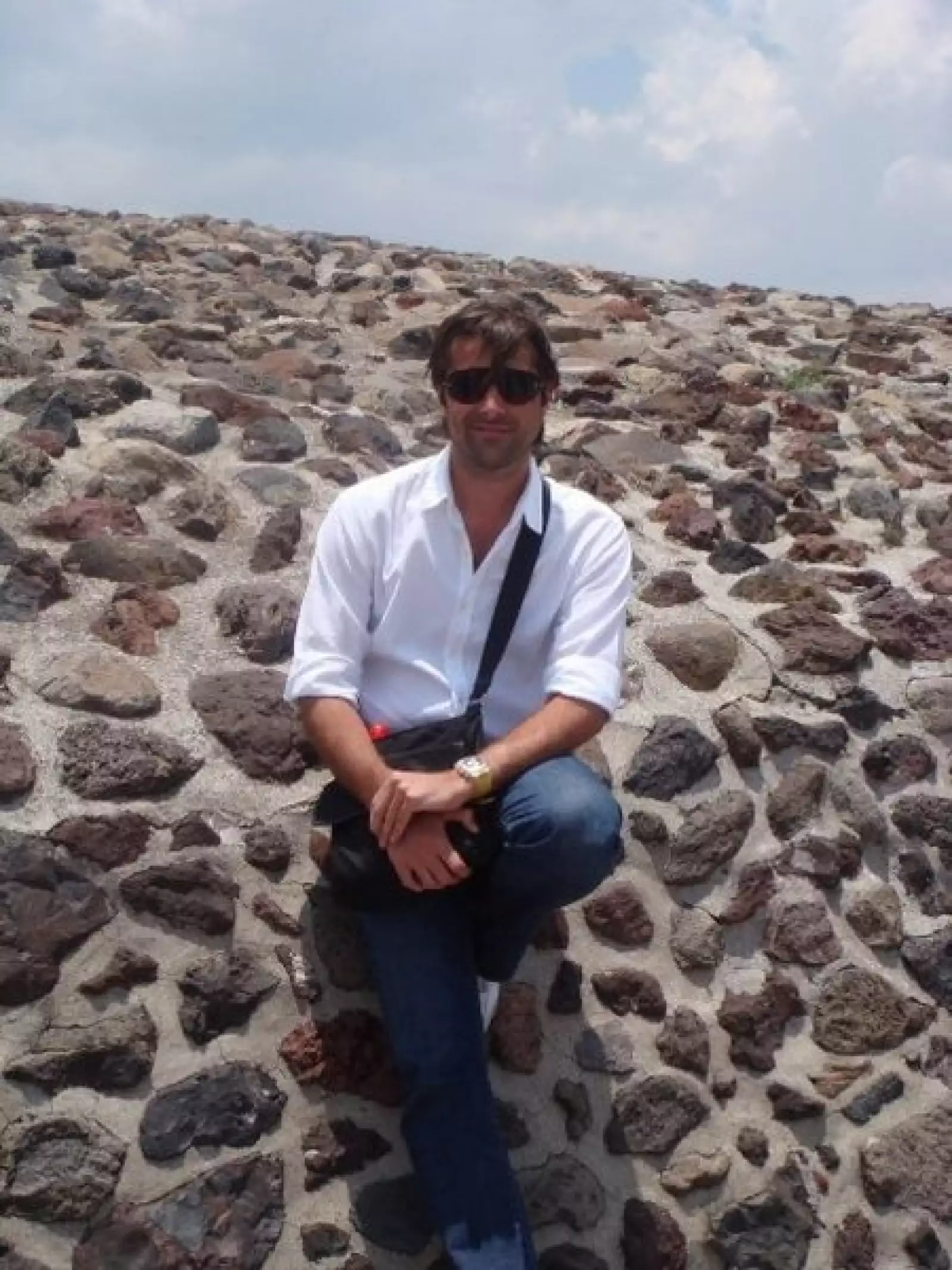 De paseo por Teotihuacán.