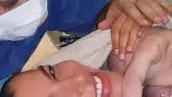 Amaïa, la primera hija de la pareja, finalmente nació ayer en París y Bárbara compartió una tierna imagen del feliz momento.