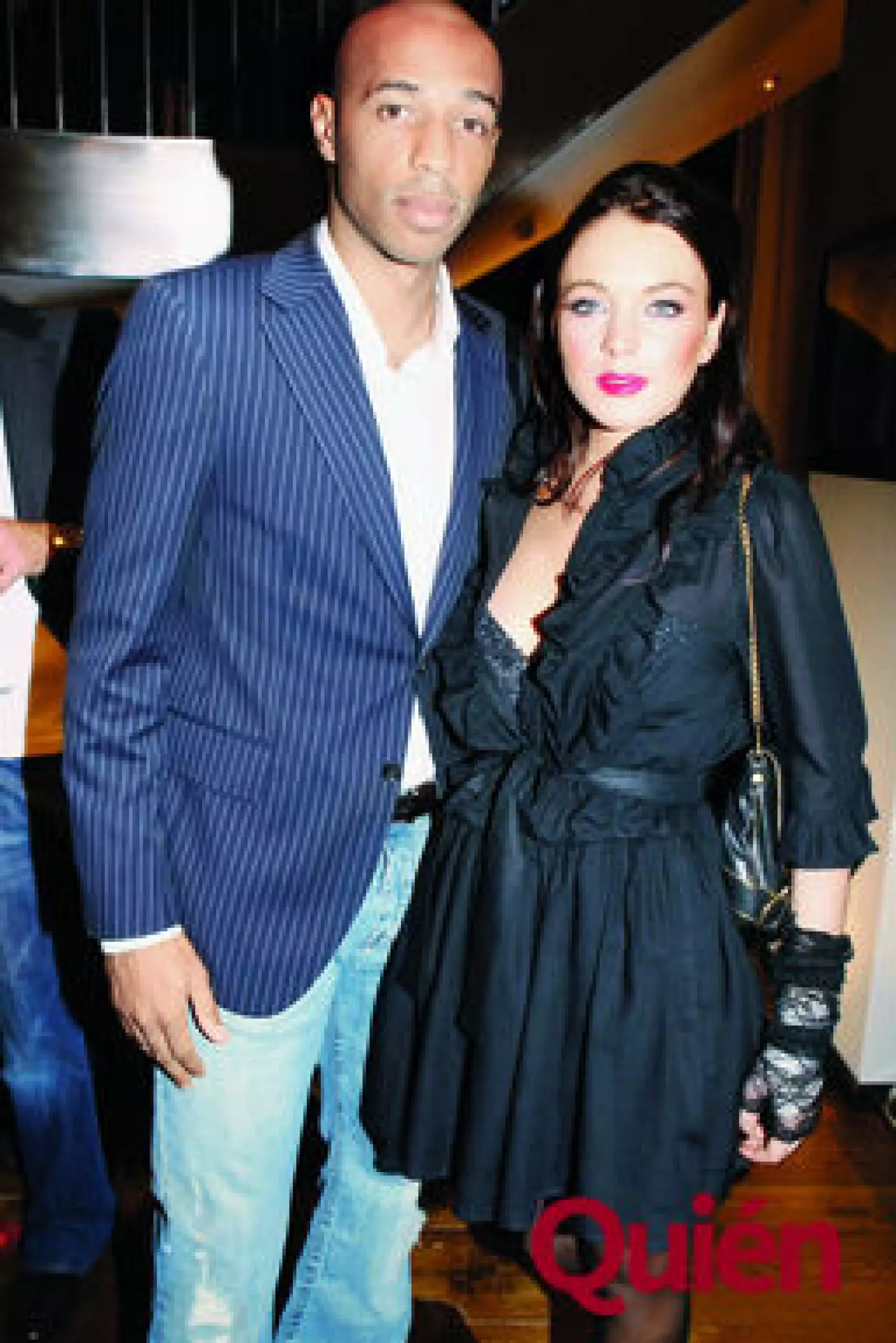 Thierry Henry, Lindsey Lohan