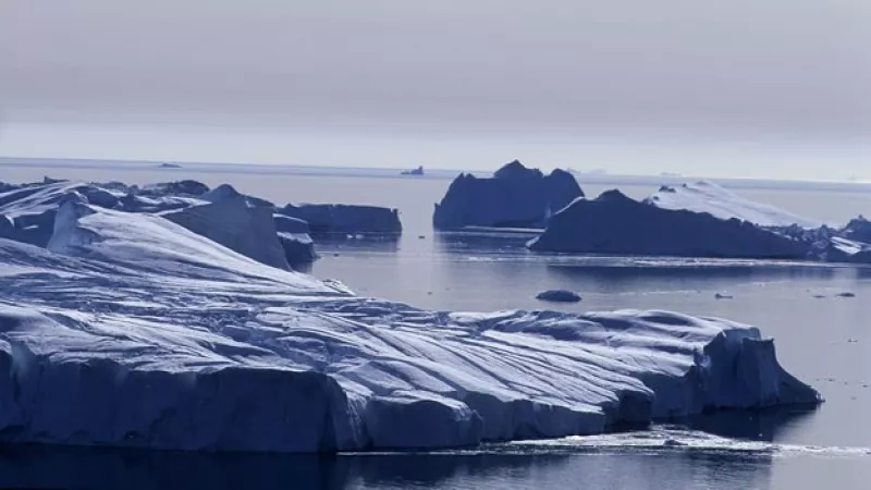 Groenlandia hielo glaciares