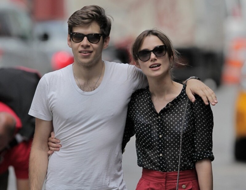Keira se encuentra en Nueva York filmando la película `Can a Song Save Your Life?´