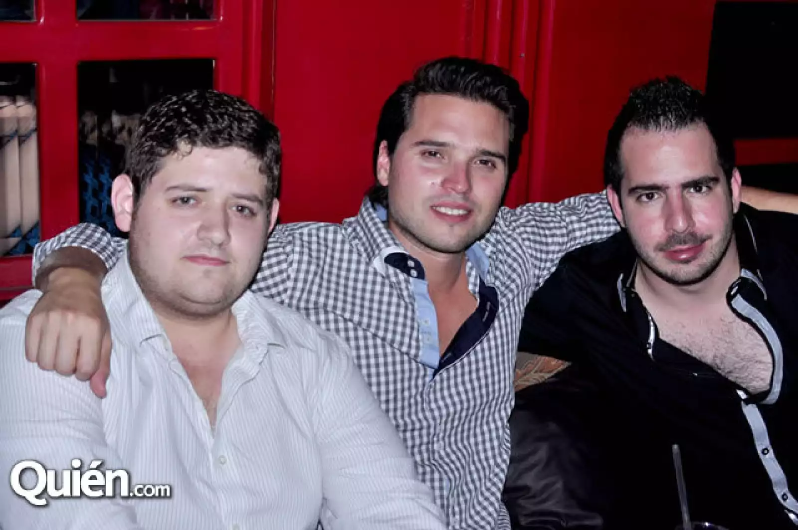 Jorge Leal Rodolfo Saldaña y Jaime Sepúlveda