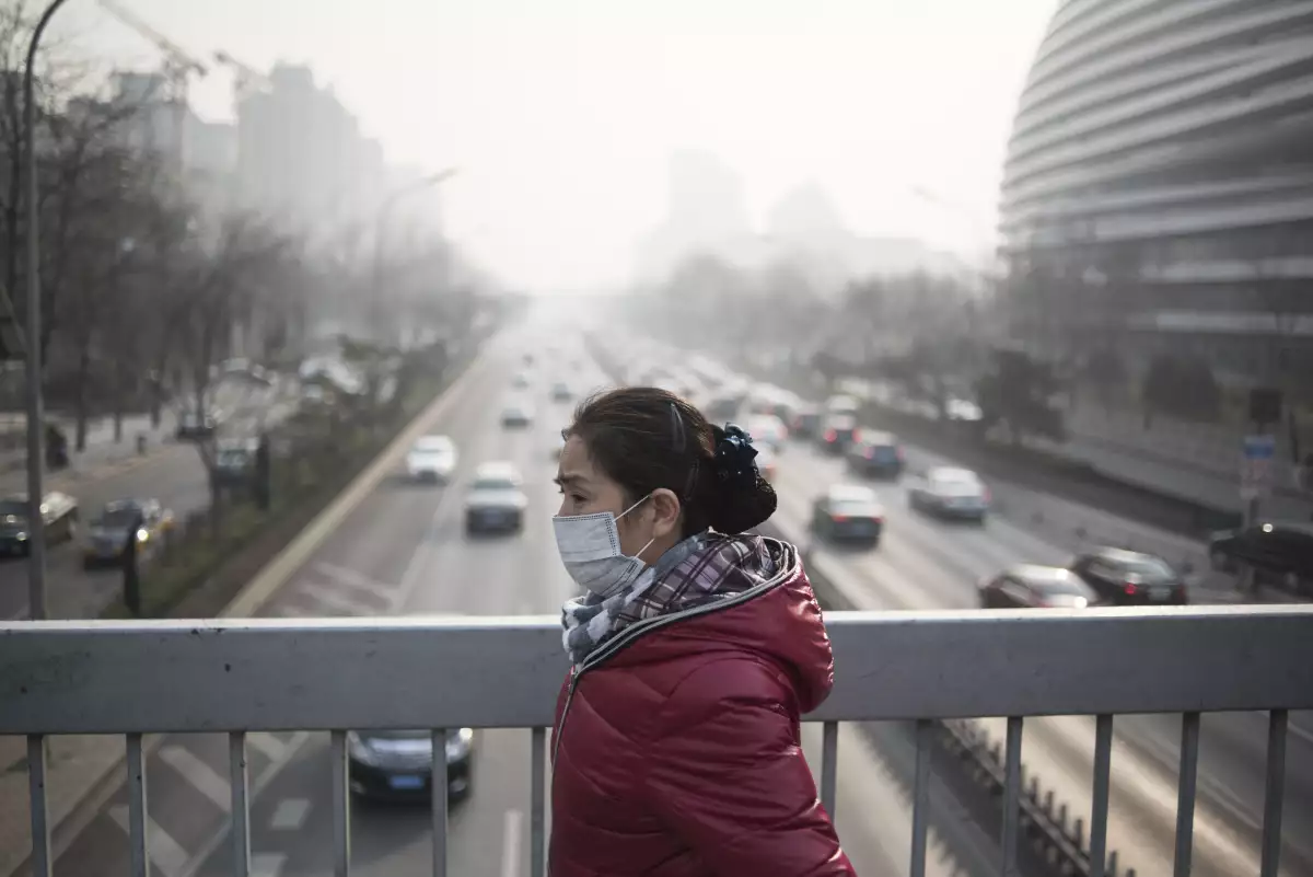 En diciembre pasada, Beijing declaró dos alertas rojas por contaminación.