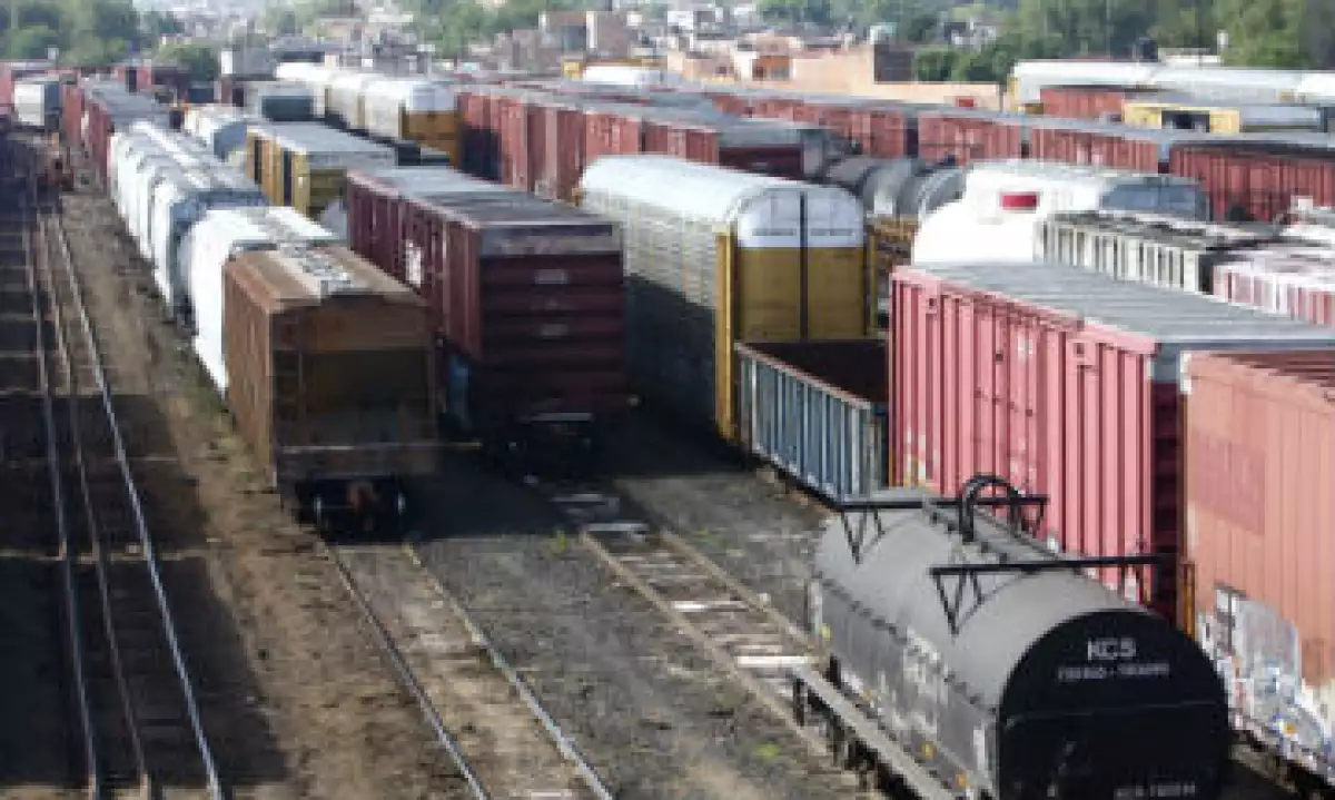 trenes estacionados