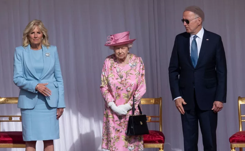 The Queen Invites The President Of The United States And The First Lady To Tea