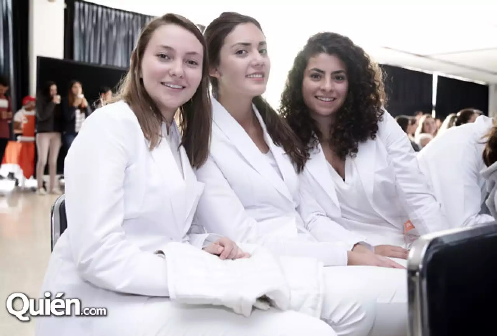 Valeria Vesentis, Jaasiel Quevedo y Miriam Chami