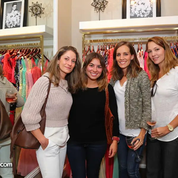 Michelle Leman, Mara Quintana, Claudia Stoopen y Paola Pérez Cirera