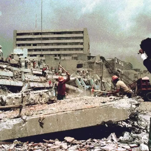 México recuerda el terremoto de 1985