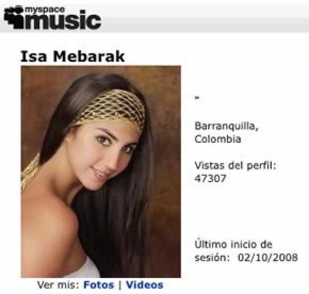 Isa Mebarak, quien se lleva muy bien con la famosa colombiana, estrena su primer sencillo “Me llevo mi canción” que ya suena en las estaciones de radio de su país.