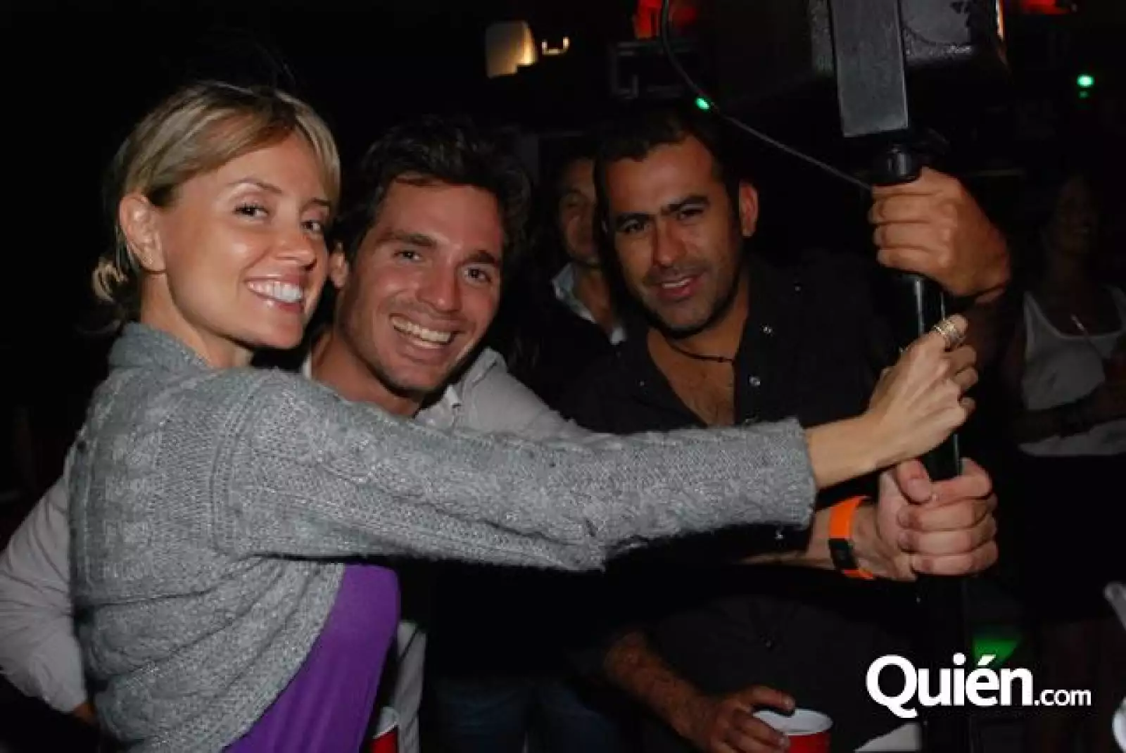 Fiesta en yate de Marcos Constandse