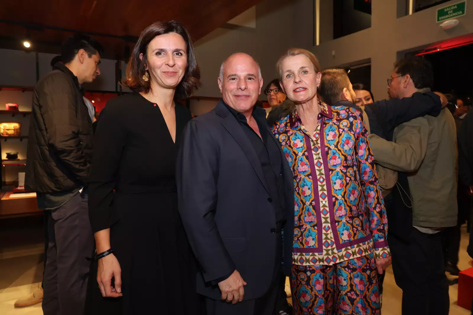 Camilla Campoli, Mike Giannattasio y Karin Rehn-Kaufmann