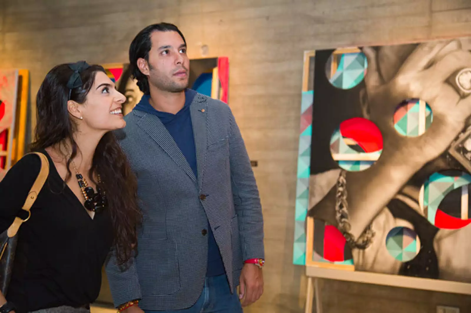 Farah Abud y Jorge Echenique