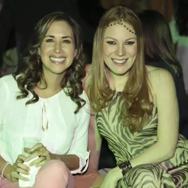 Martha Guzmán y Daniela Magún.