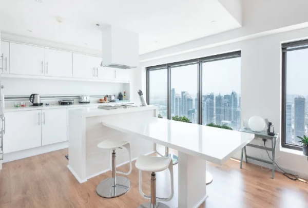 dubai loft cocina