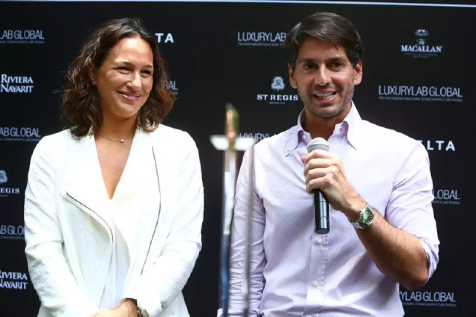 Mariana Baños y Abelardo Marcondes