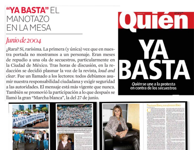 También nosotros estabamos inconformes con la situación del país.