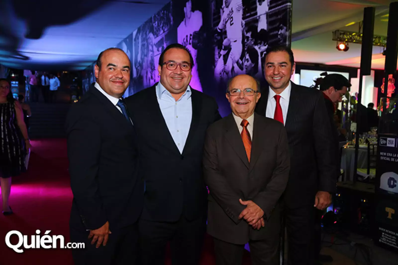 Charo Manzur, Javier Duarte (Gobernador de Veracruz), Plinio Escalante y José Antonio Manzur