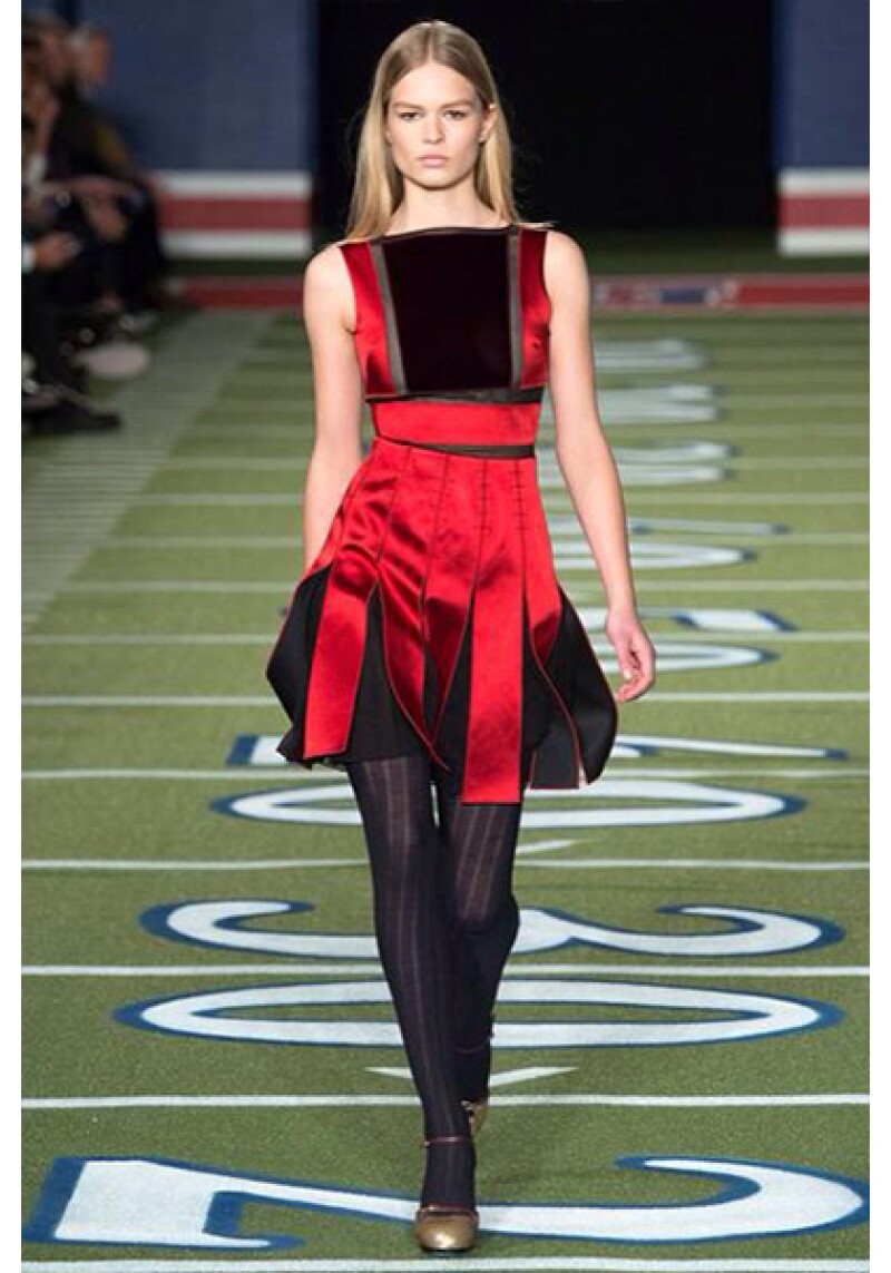 La inspiración de Super Bowl logró encantar a los presentes que no dejaron de tomar fotos del evento.