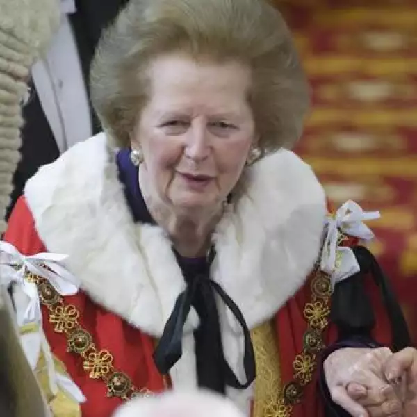 margaret tatcher ex primer ministra parlamento britanico