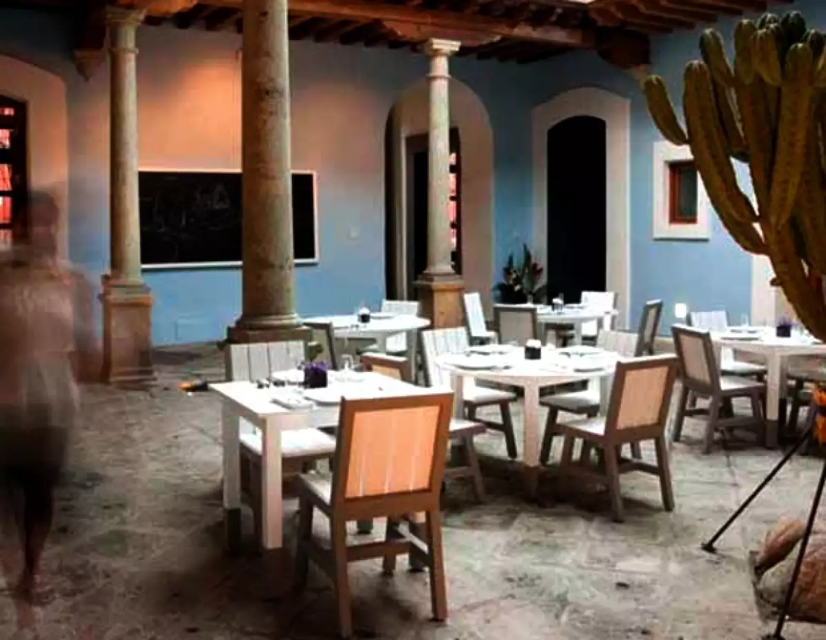 La riqueza artística de Oaxaca es retomada por este hotel.