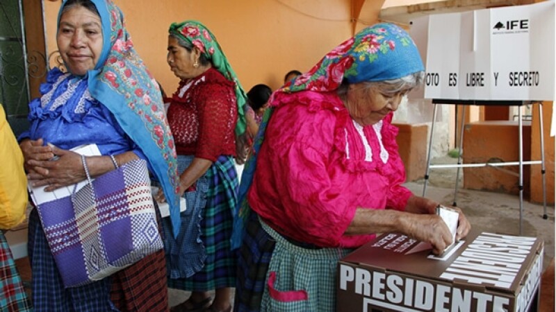 casillas eleccion 2012 Oaxaca