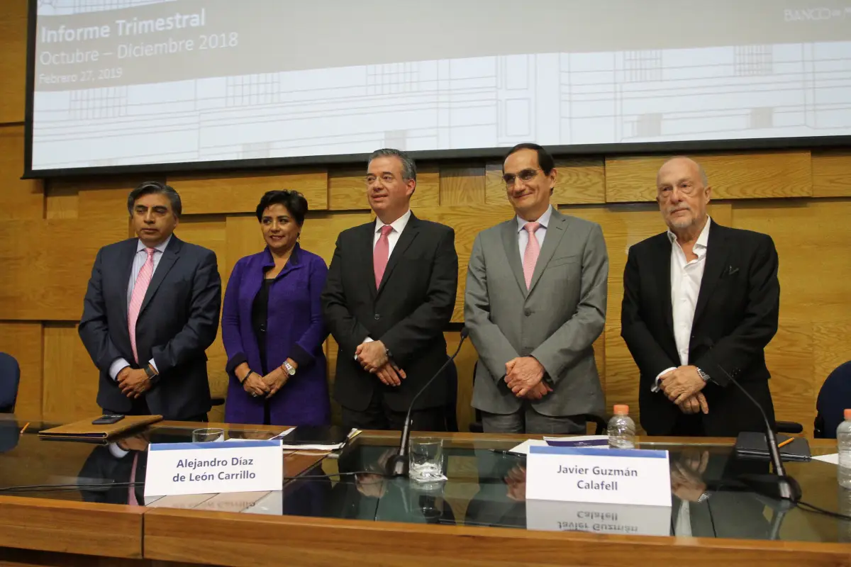 Banxico da informe del último trimestre de 2018 