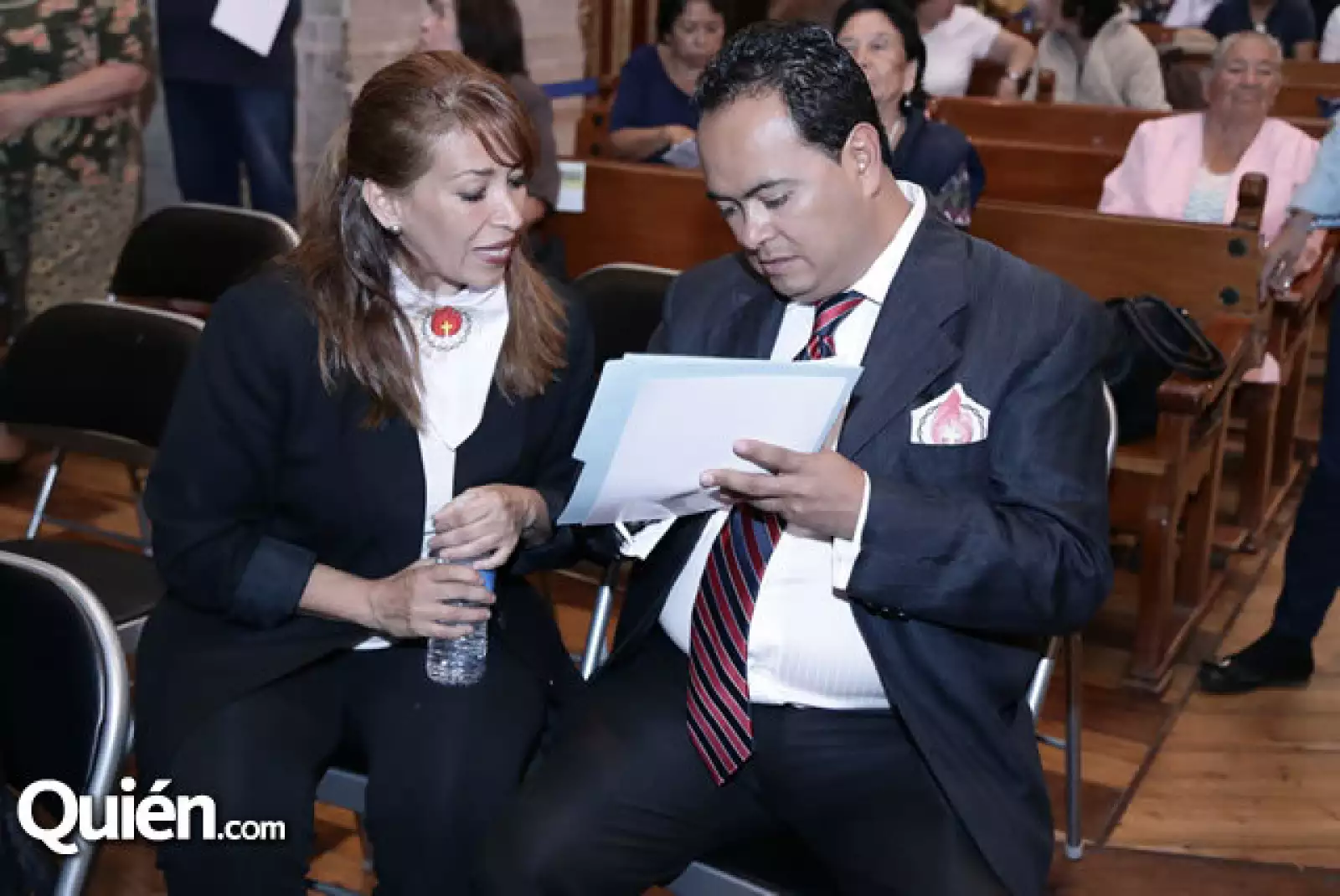 Jaquelin Alcala y Julio Hernández