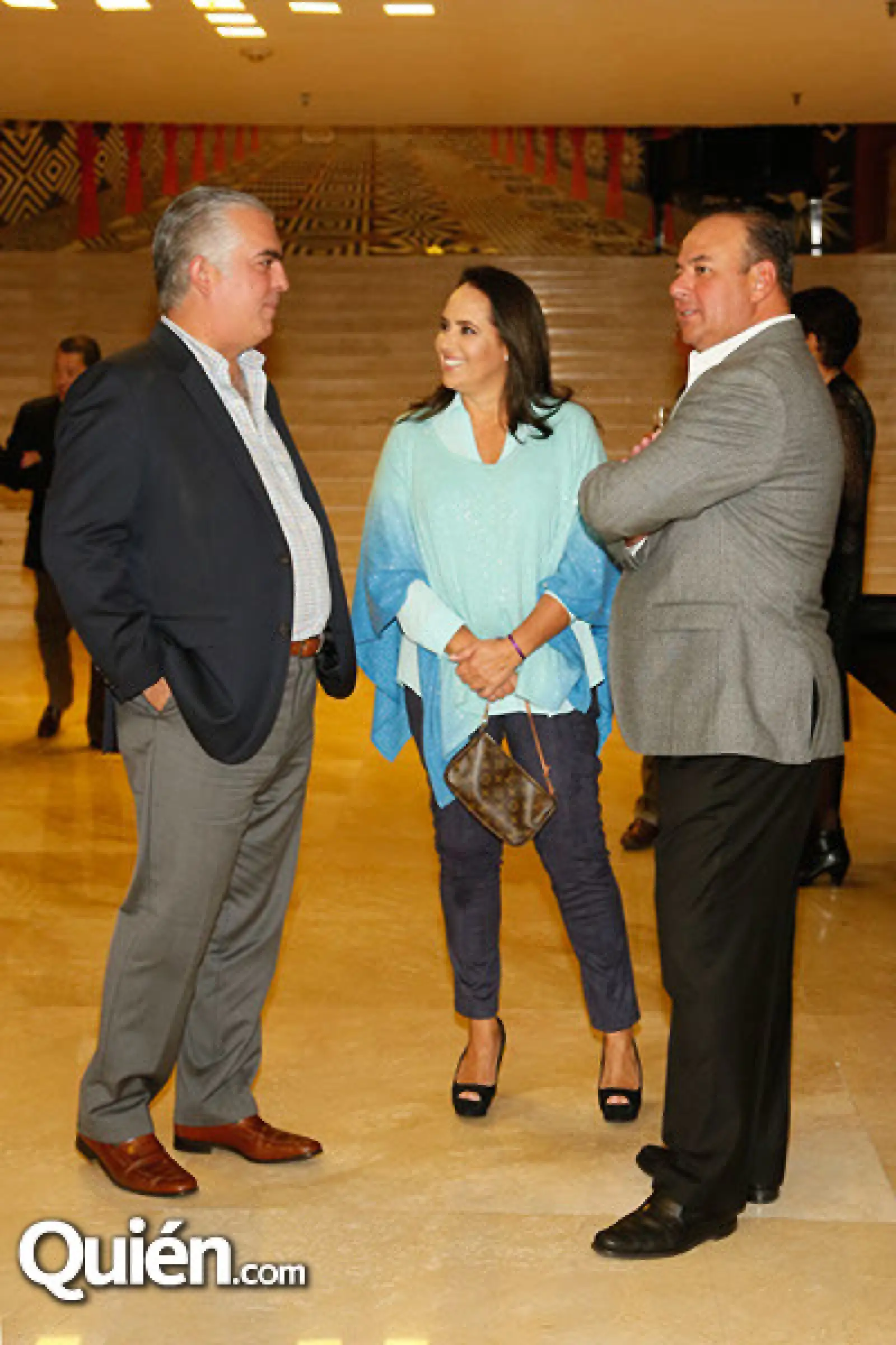 Mauricio Gined,Jocelyn Díaz y Eduardo Gutiérrez