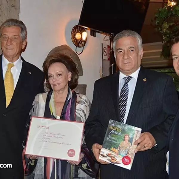 Mario Wichtendahl,Susanna Palazuelos,Miguel Torruco y Eduardo Wichtendahl Palazuelos.