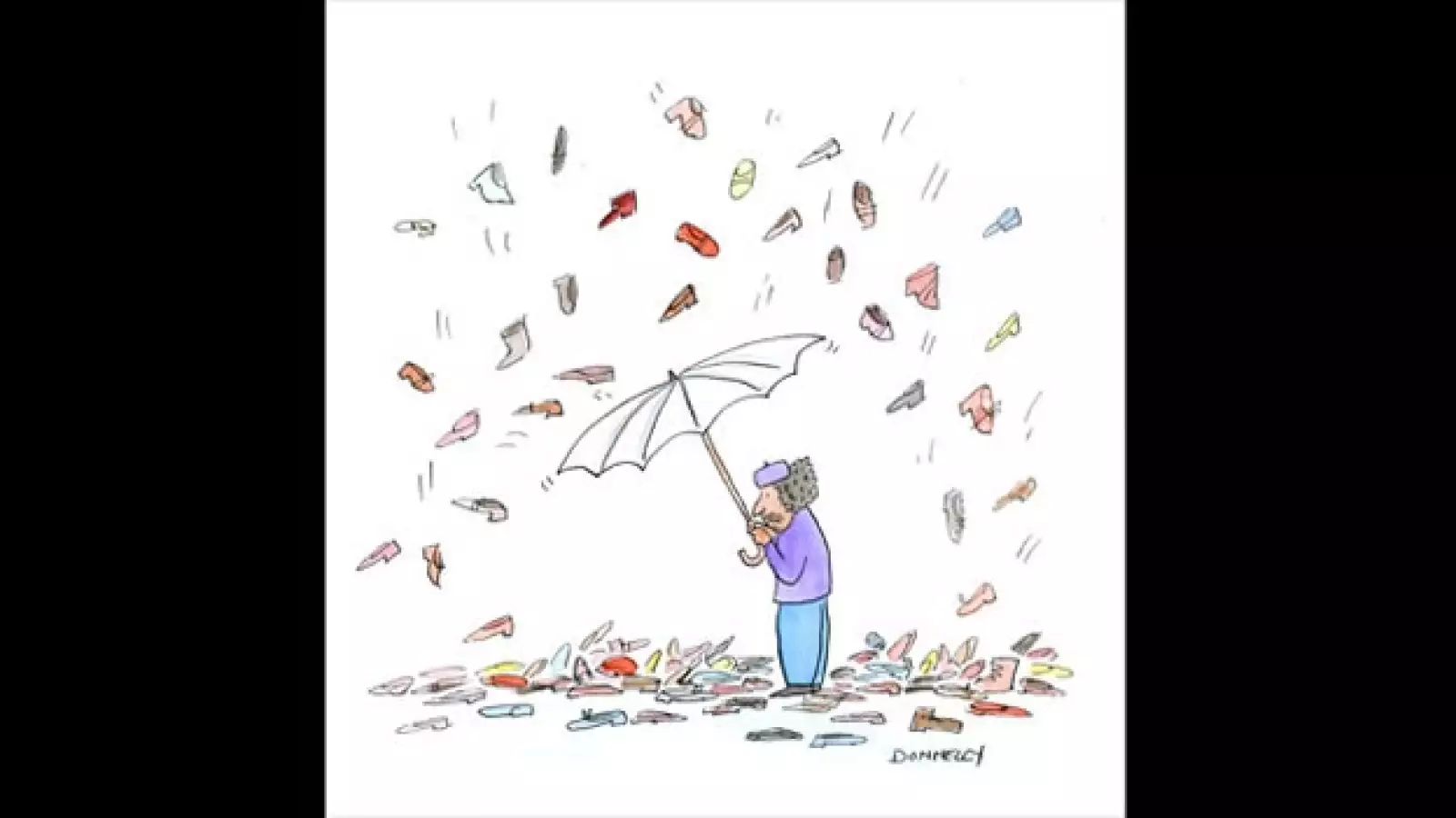 Gadhafi - caricatura - Liza Donnelly