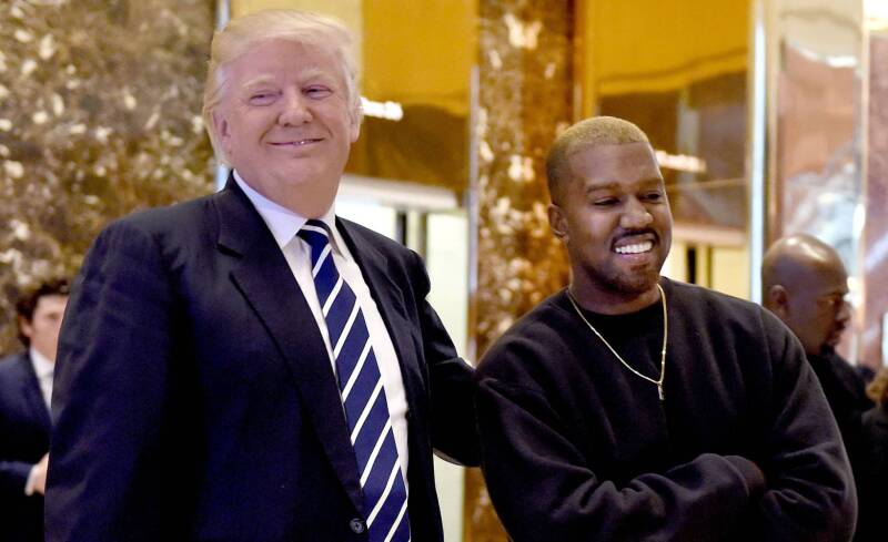 Trump y Kanye