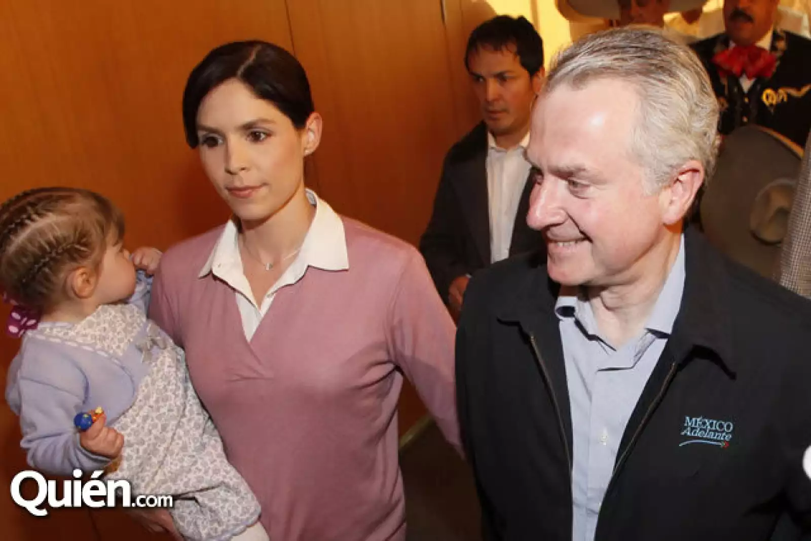 Paulina Creel,Paulina Velasco y Santiago Creel