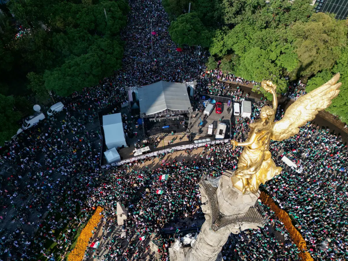 Festejos Mundial Ángel