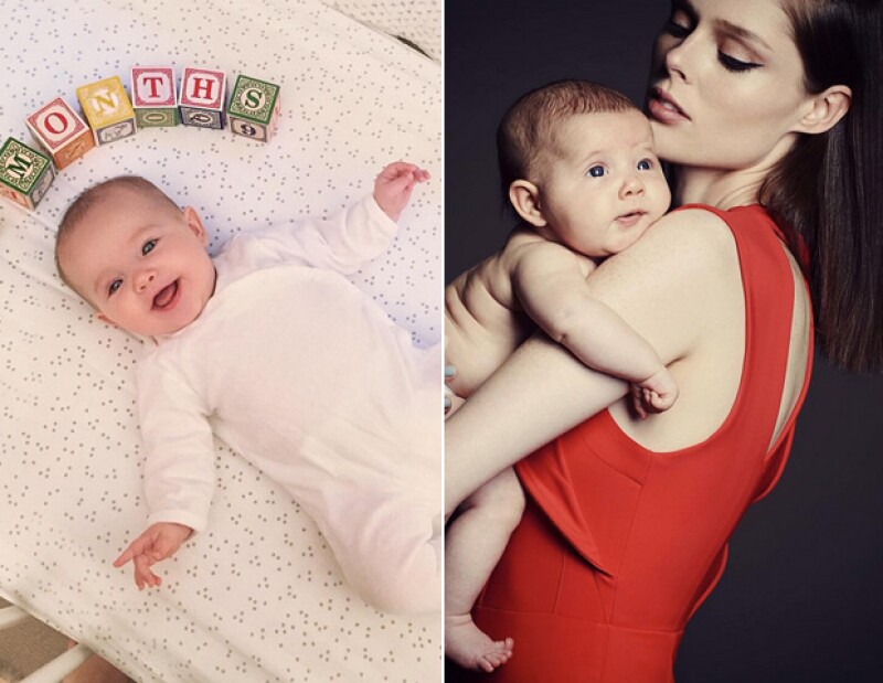 Coco Rocha ya tiene a su pequeña modelo, su hija Ioni.