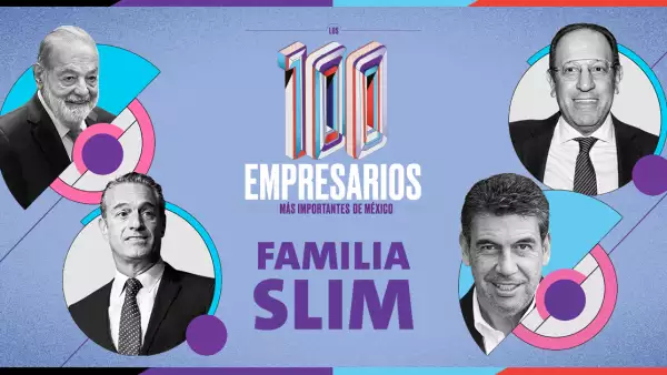 Carlos Slim y los otros integrantes de su familia en el top de Los 100 empresarios más importantes de México