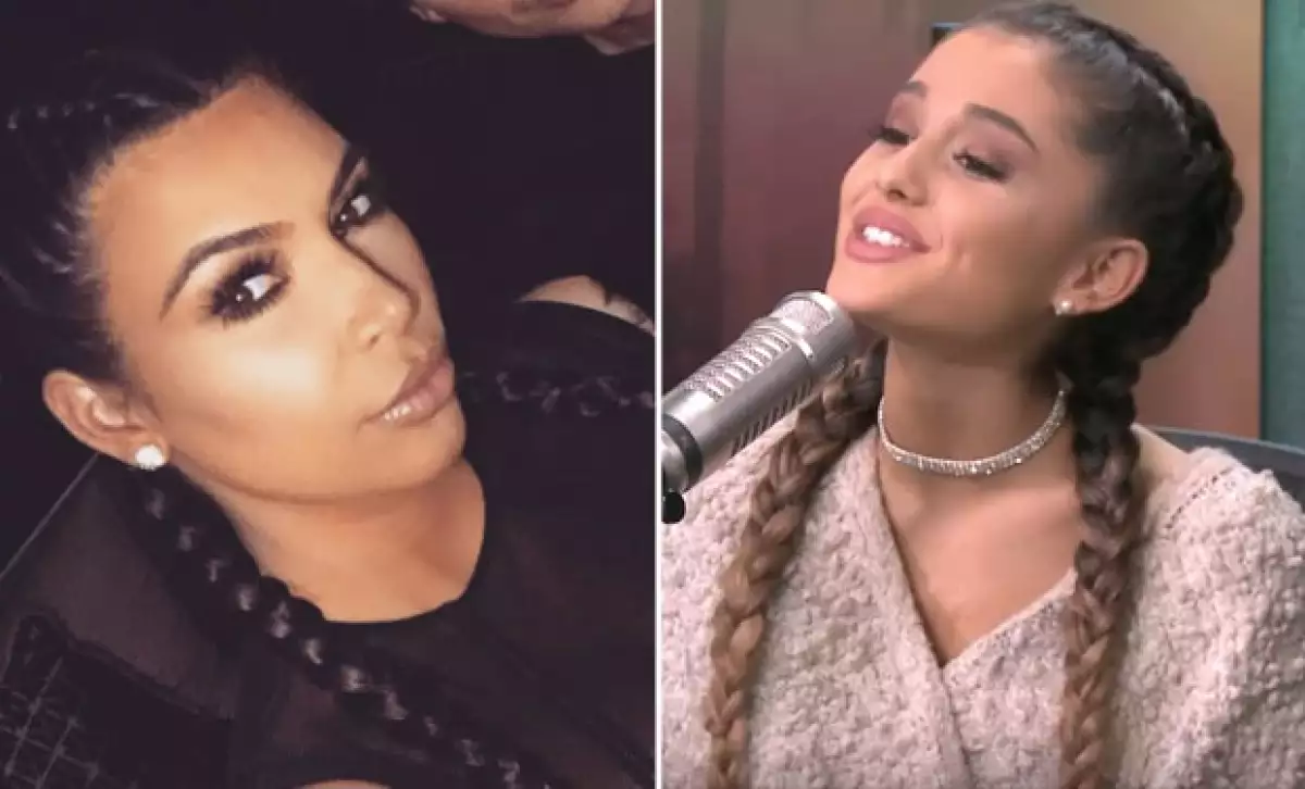 La cantante se despidió de su clásica cola de caballo y lució unas trenzas muy parecidas a las que últimamente ha presumido la esposa de Kanye West.