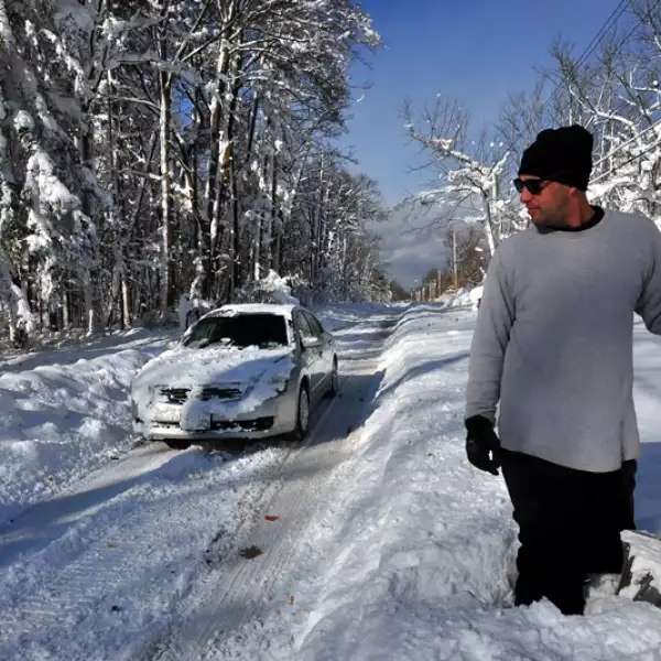 Buffalo, Nueva York, nieve, tormenta