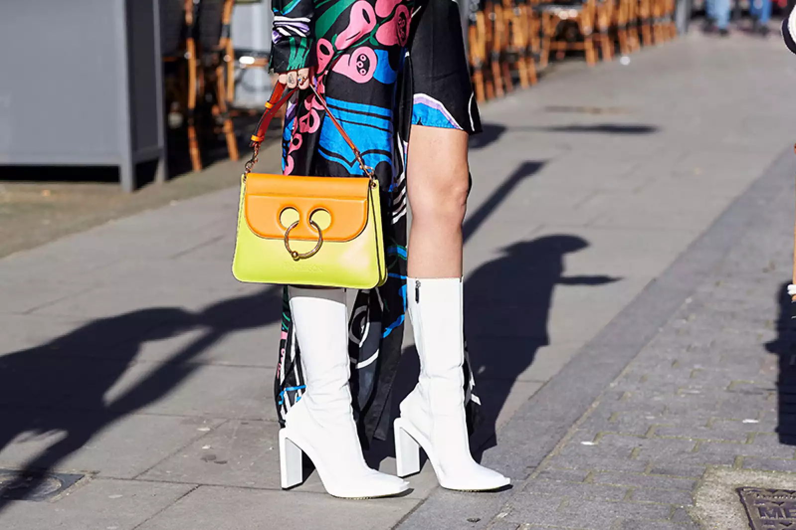 Street Style, Fall Winter 2018, London Fashion Week, UK - 17 Feb 2018